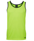 JB's HV 4602.1 Contrast Singlet - Lime/Navy