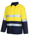 JB's HV (D+N) Cotton Jacket - Yellow/Navy