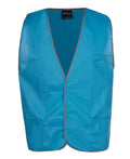 JB's Coloured Tricot Vest - Aqua