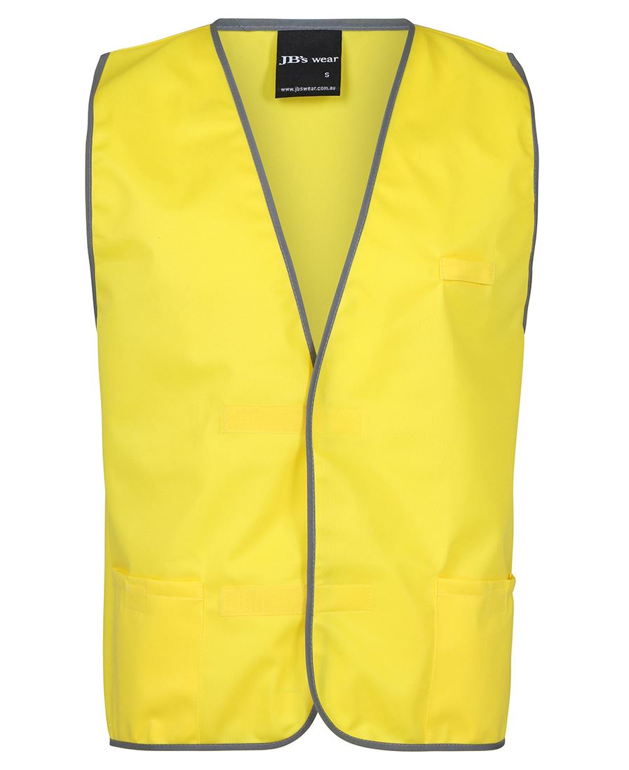 JB's Coloured Tricot Vest - Black