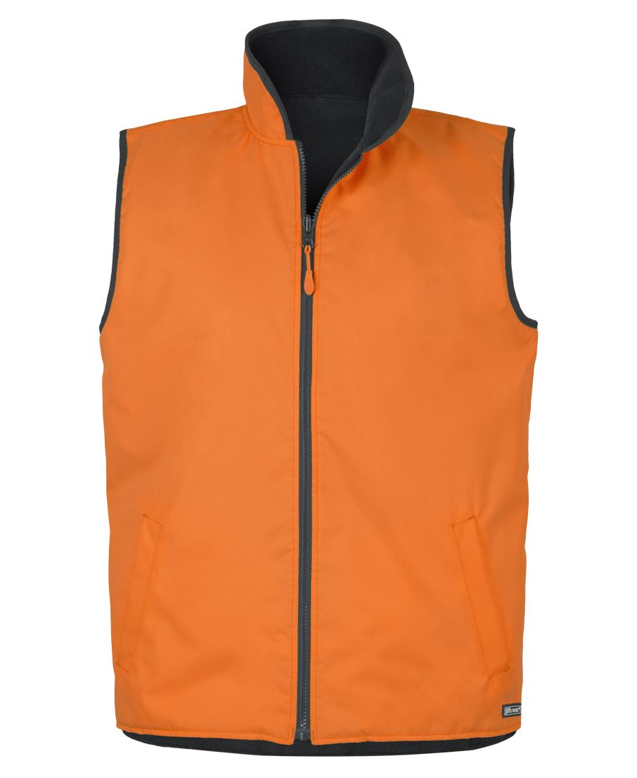 JB's HV 4602.1 Reversible Vest - Lime/Navy