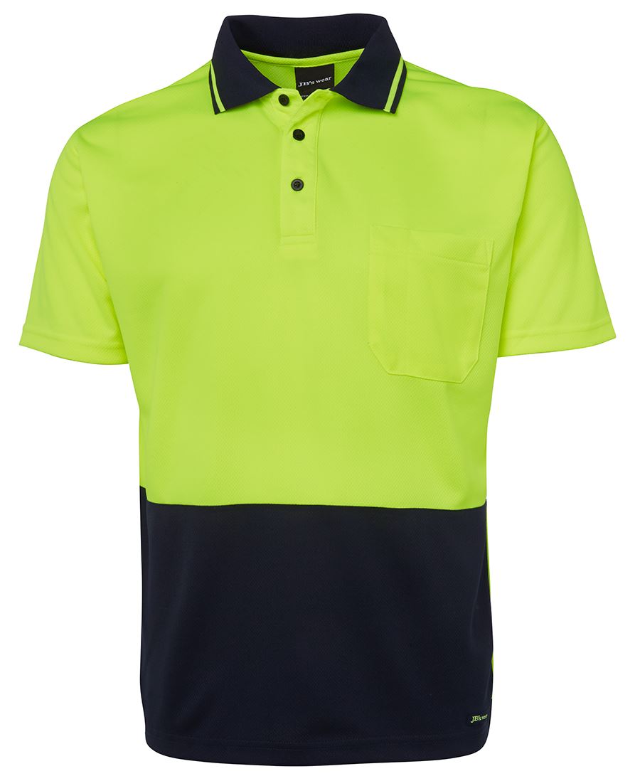 JB's Infant Non Cuff Trad Polo - Lime