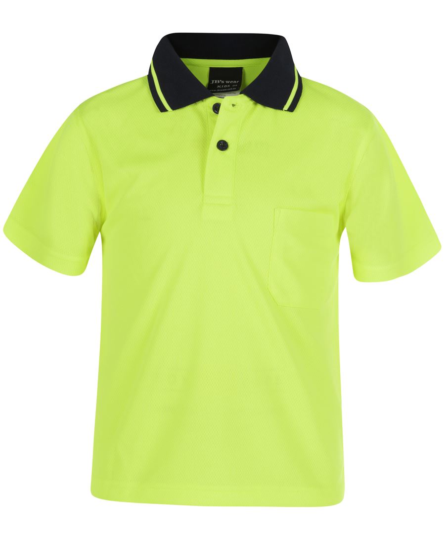 JB's Infant Non Cuff Trad Polo - Lime