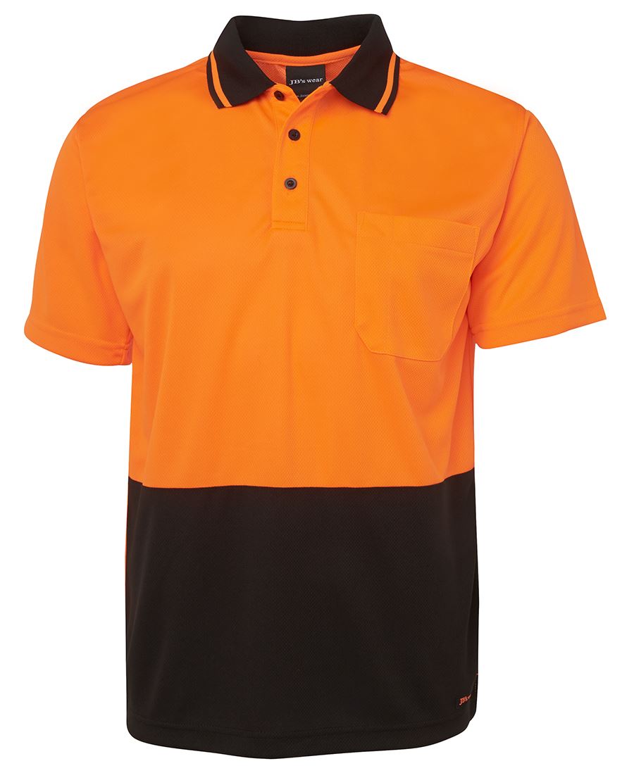 JB's Infant Non Cuff Trad Polo - Lime/Aqua