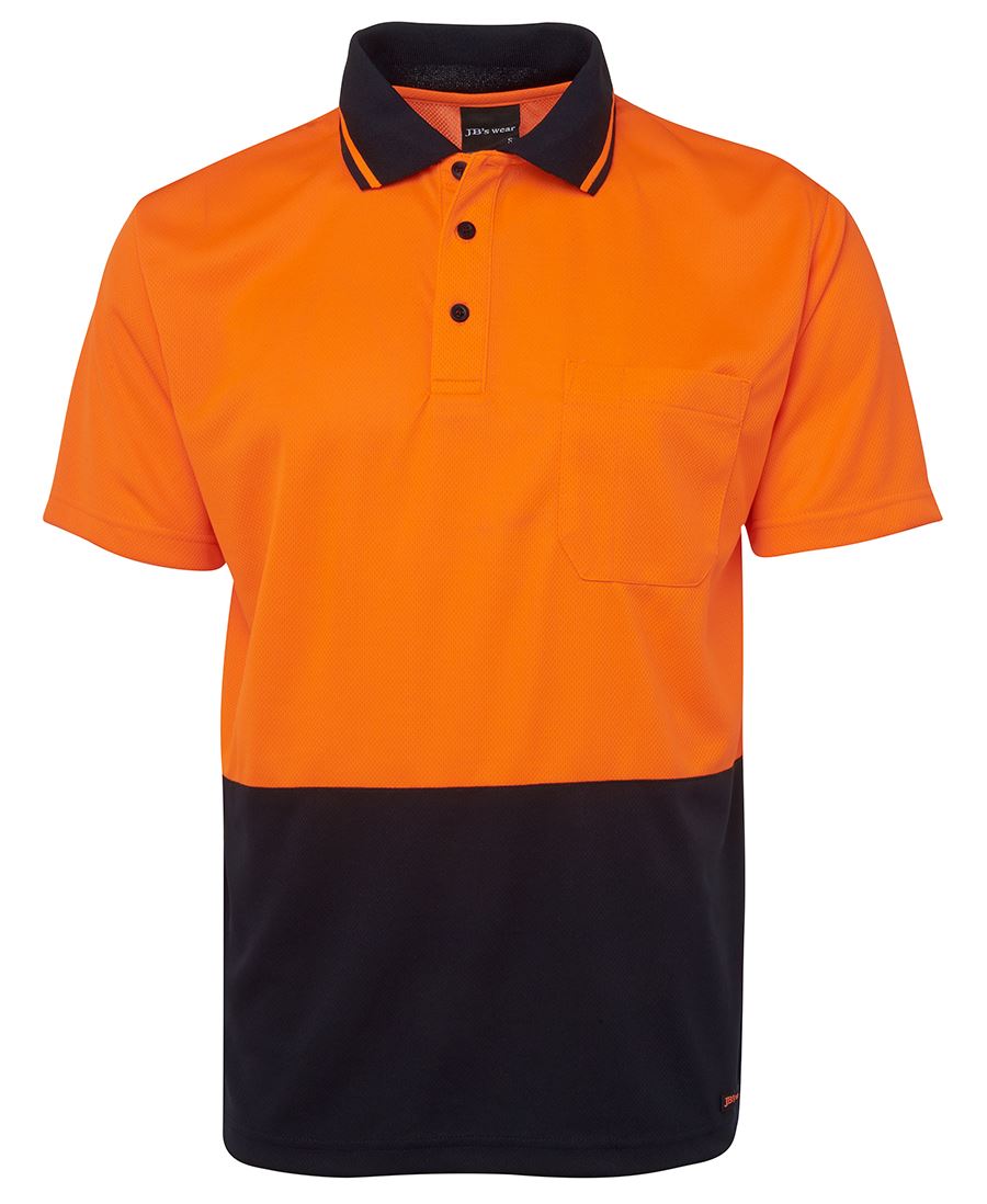 JB's Infant Non Cuff Trad Polo - Lime/Aqua