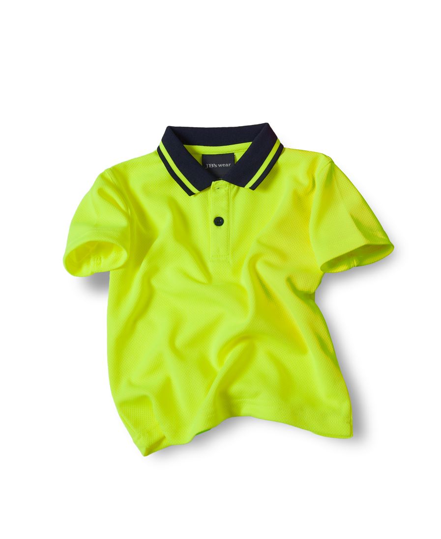 JB's Infant Non Cuff Trad Polo - Lime