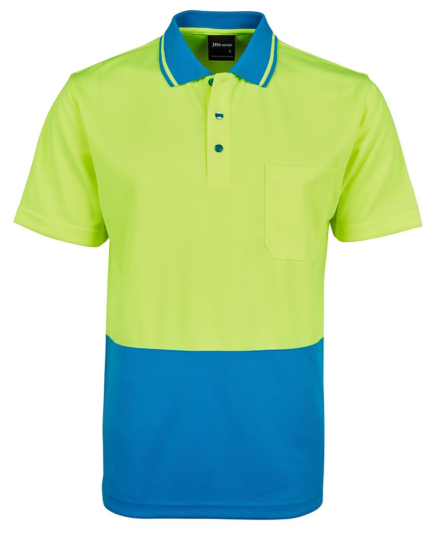 JB's Infant Non Cuff Trad Polo - Lime