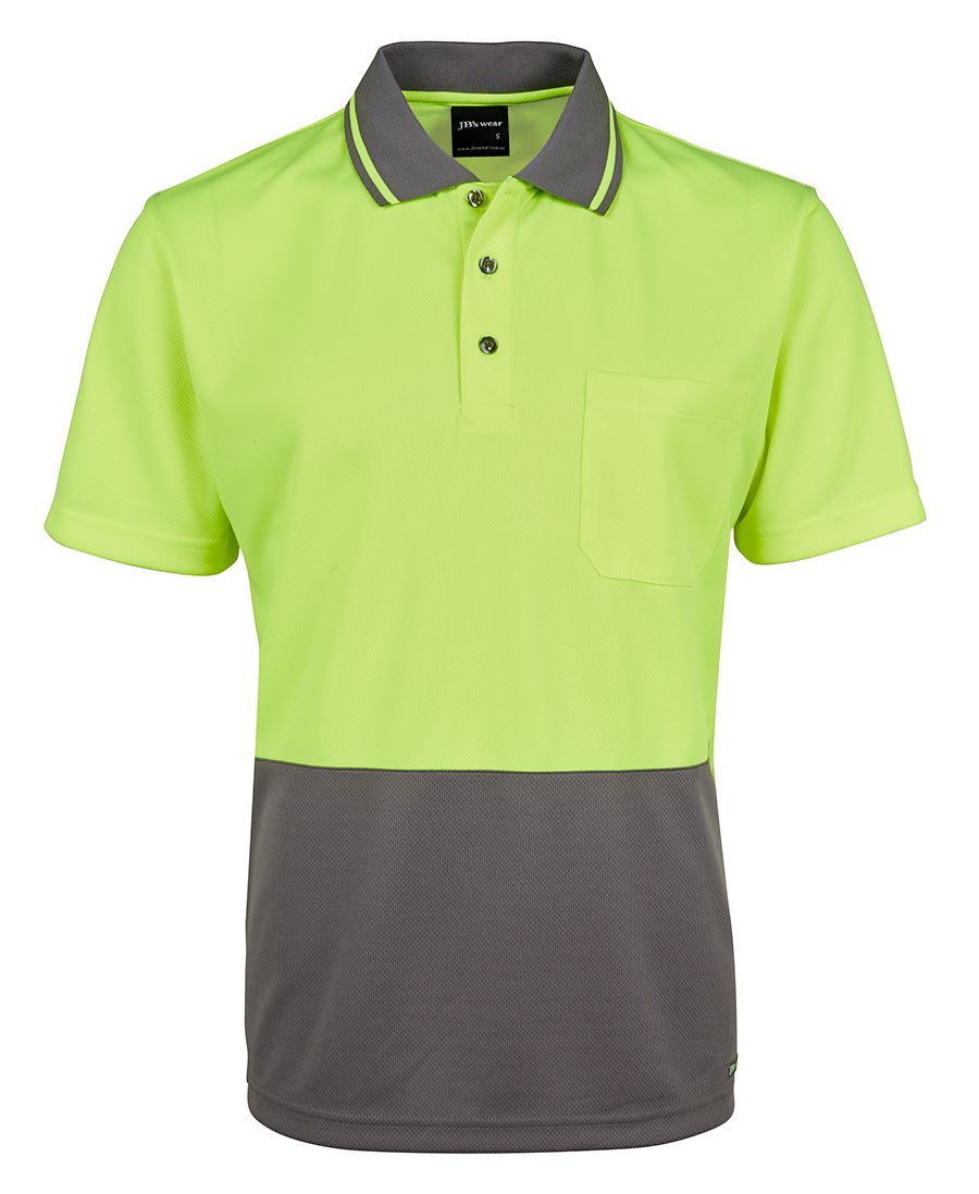 JB's Infant Non Cuff Trad Polo - Lime