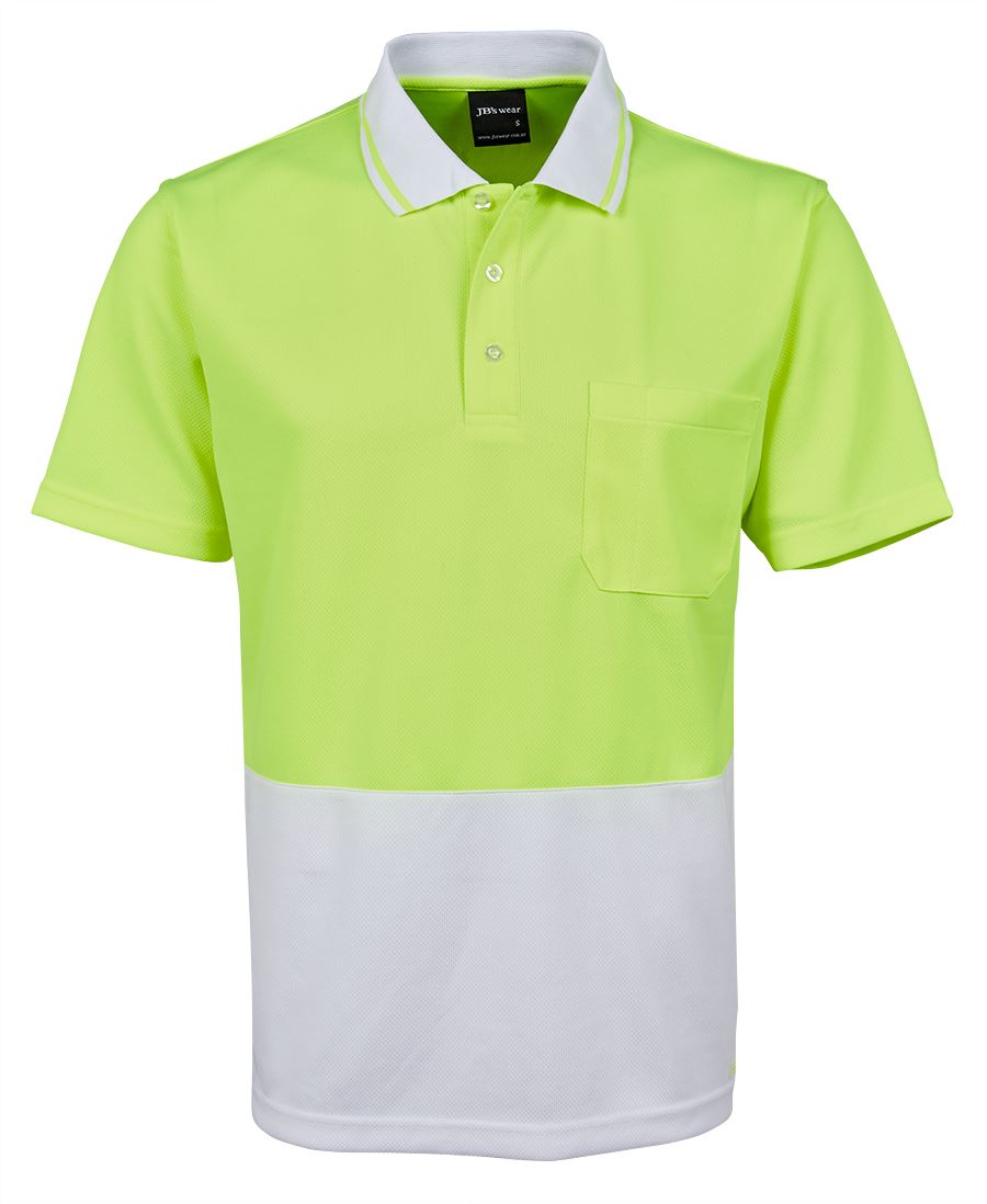 JB's Infant Non Cuff Trad Polo - Lime