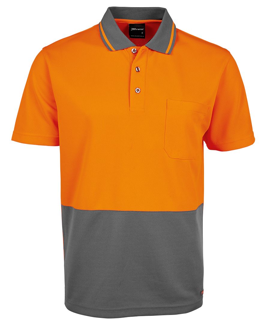 JB's Infant Non Cuff Trad Polo - Lime/Aqua