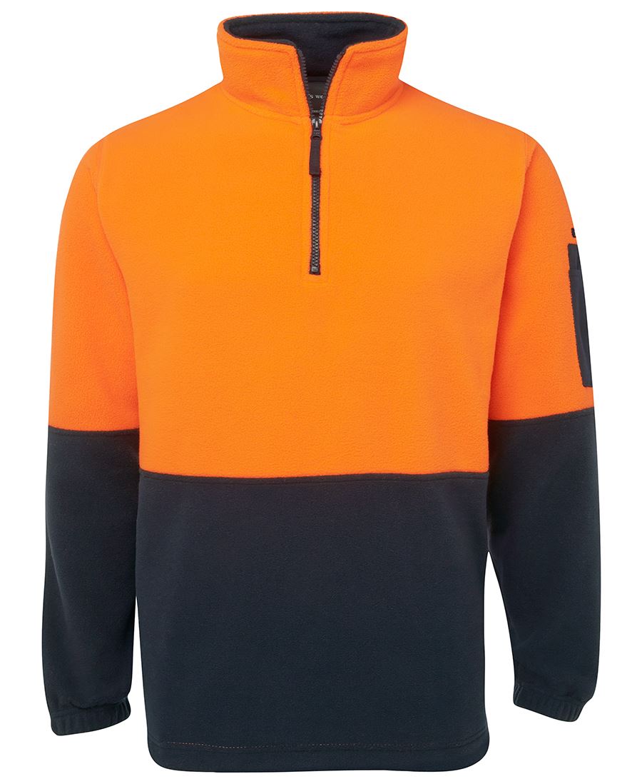 JB's HV 1/2 Zip Polar - Lime/Black