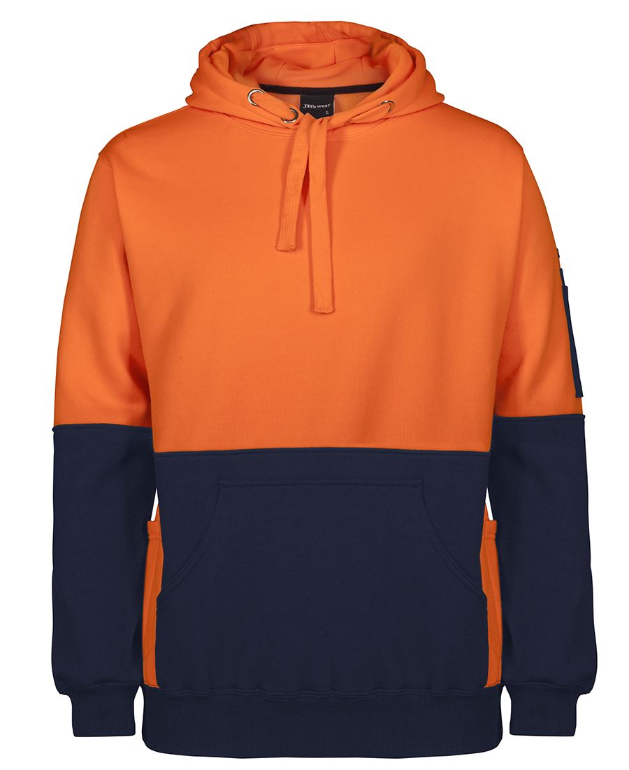 JB's HV 330G Pull Over Hoodie - Lime/Black
