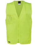 JB's HV Zip Safety Vest - Lime