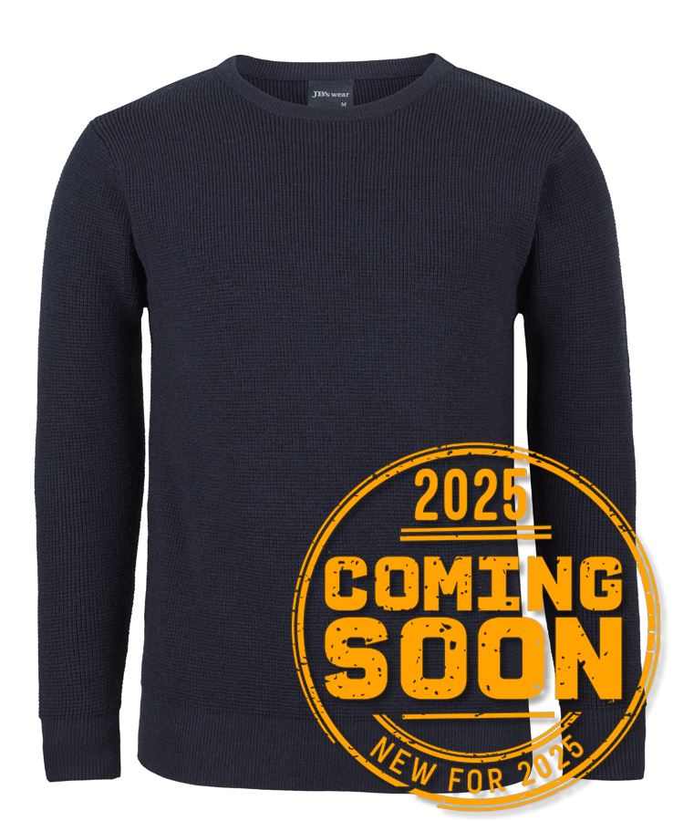 JB's Chunky Crew Neck Jumper - Black