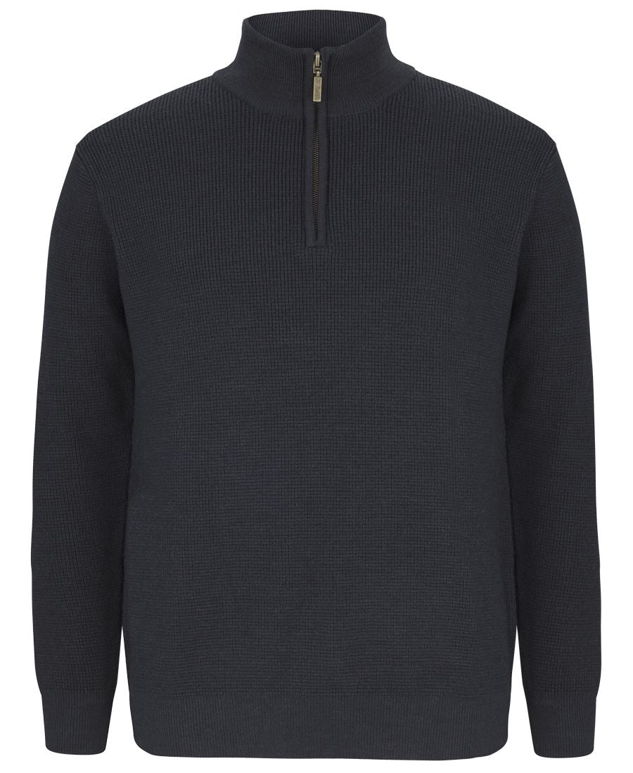 JB's Chunky 1/2 Zip Jumper - Black