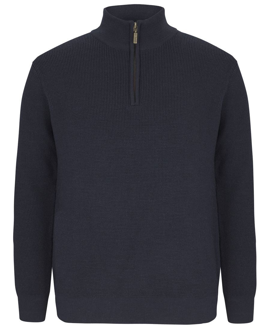 JB's Chunky 1/2 Zip Jumper - Black