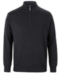 JB's Mens Corporate 1/2 Zip Jumper - Black