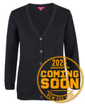 JB's Ladies Anti-Bacterial Iso 20645 Cardigan - Black