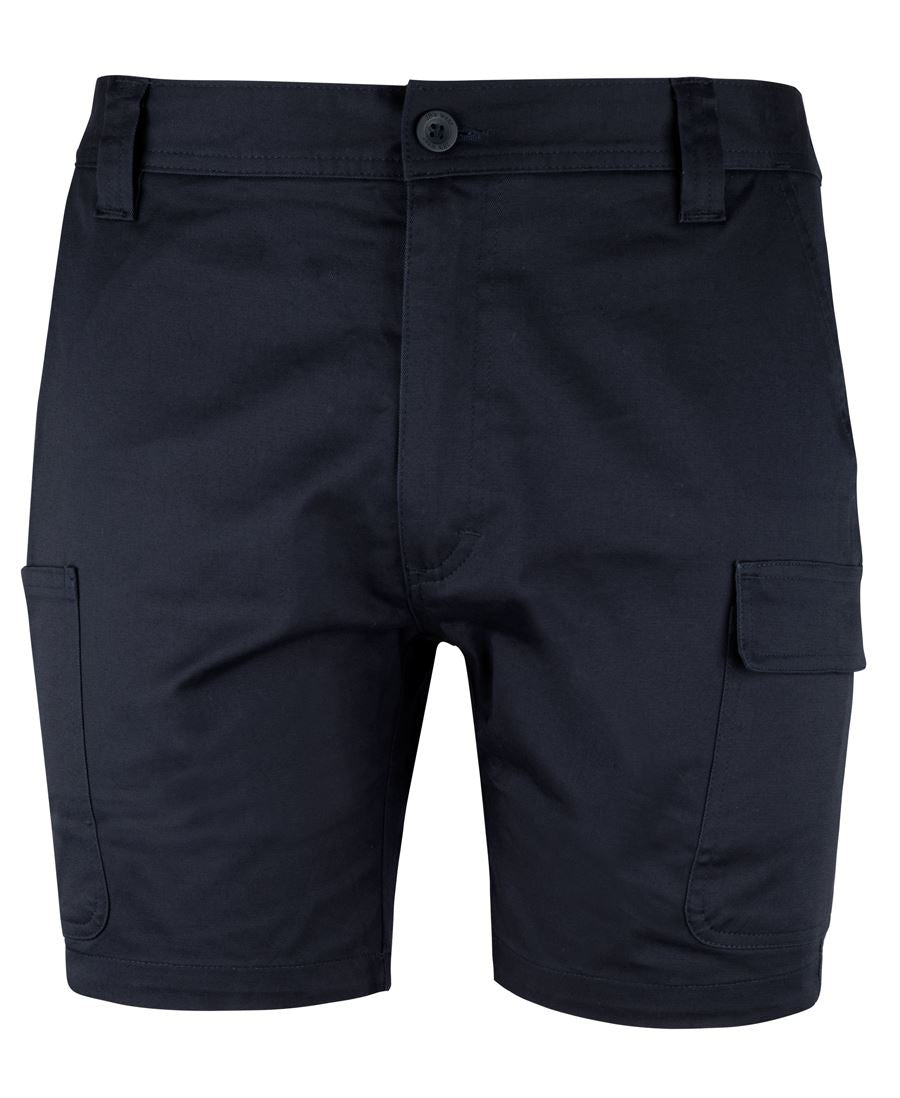 JB's Multi Pocket Stretch Twill Short - Black