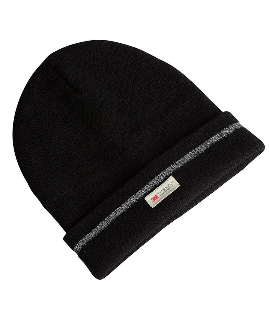 JB's Reflective Beanie - Black