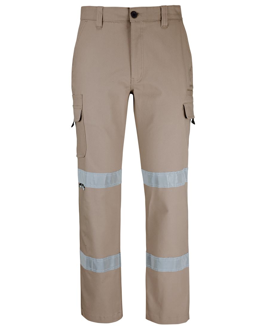 JB's Multi Pkt Stretch Canvas Pant with D+N Tape - Black
