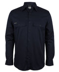 JB's L/S Stretch Work Shirt - Navy