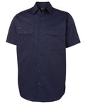 JB's S/S 150G Work Shirt - Navy