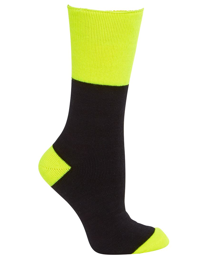 JB's Work Sock 3 Pack - Black/Grey
