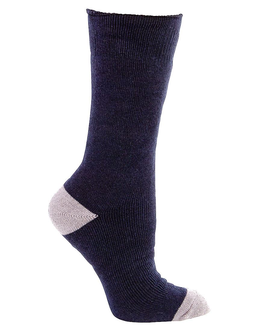 JB's Work Sock 3 Pack - Black/Lime