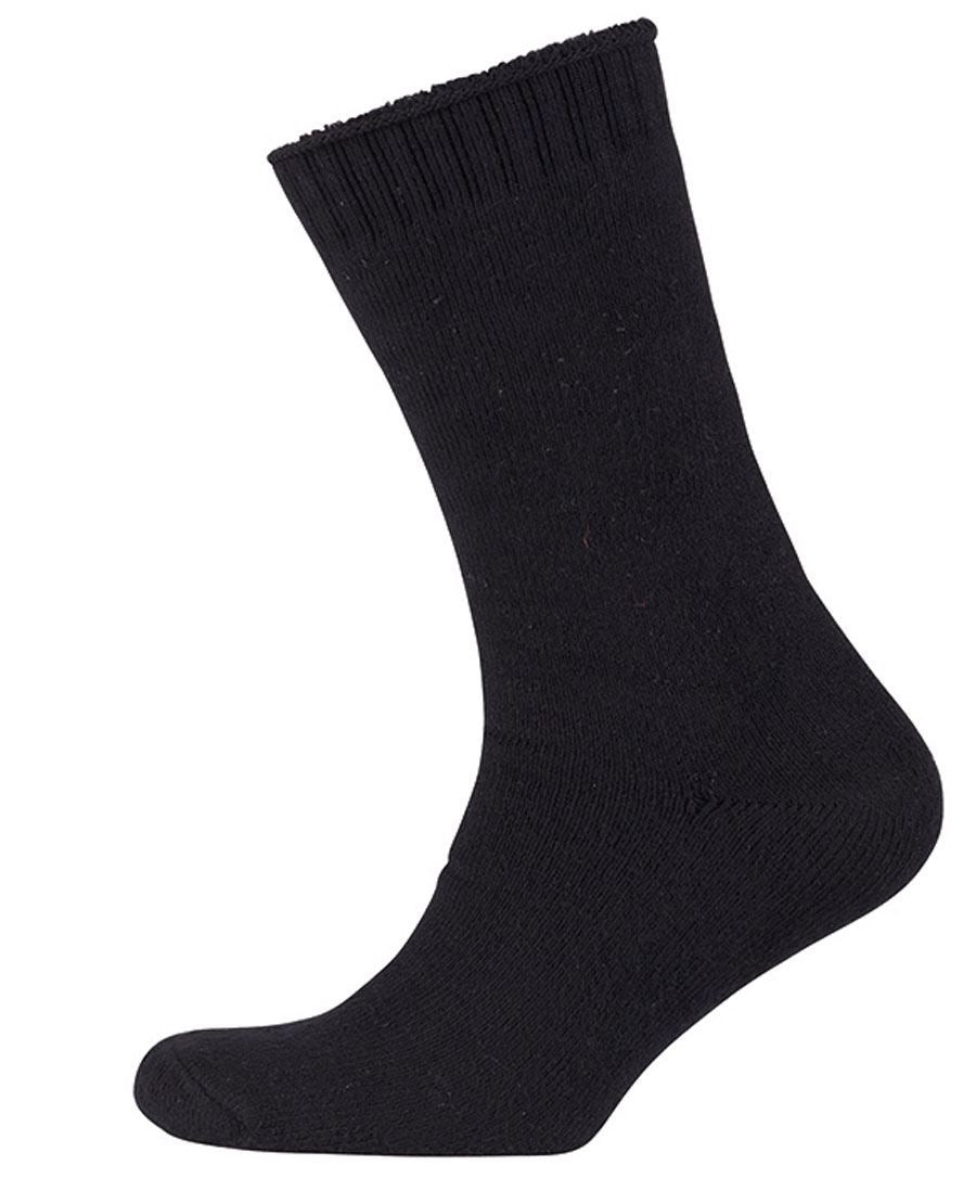 JB's Ultra Thick Bamboo Work Sock - Black