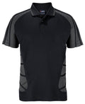 Podium Arachnid Polo - Black/Gunmetal