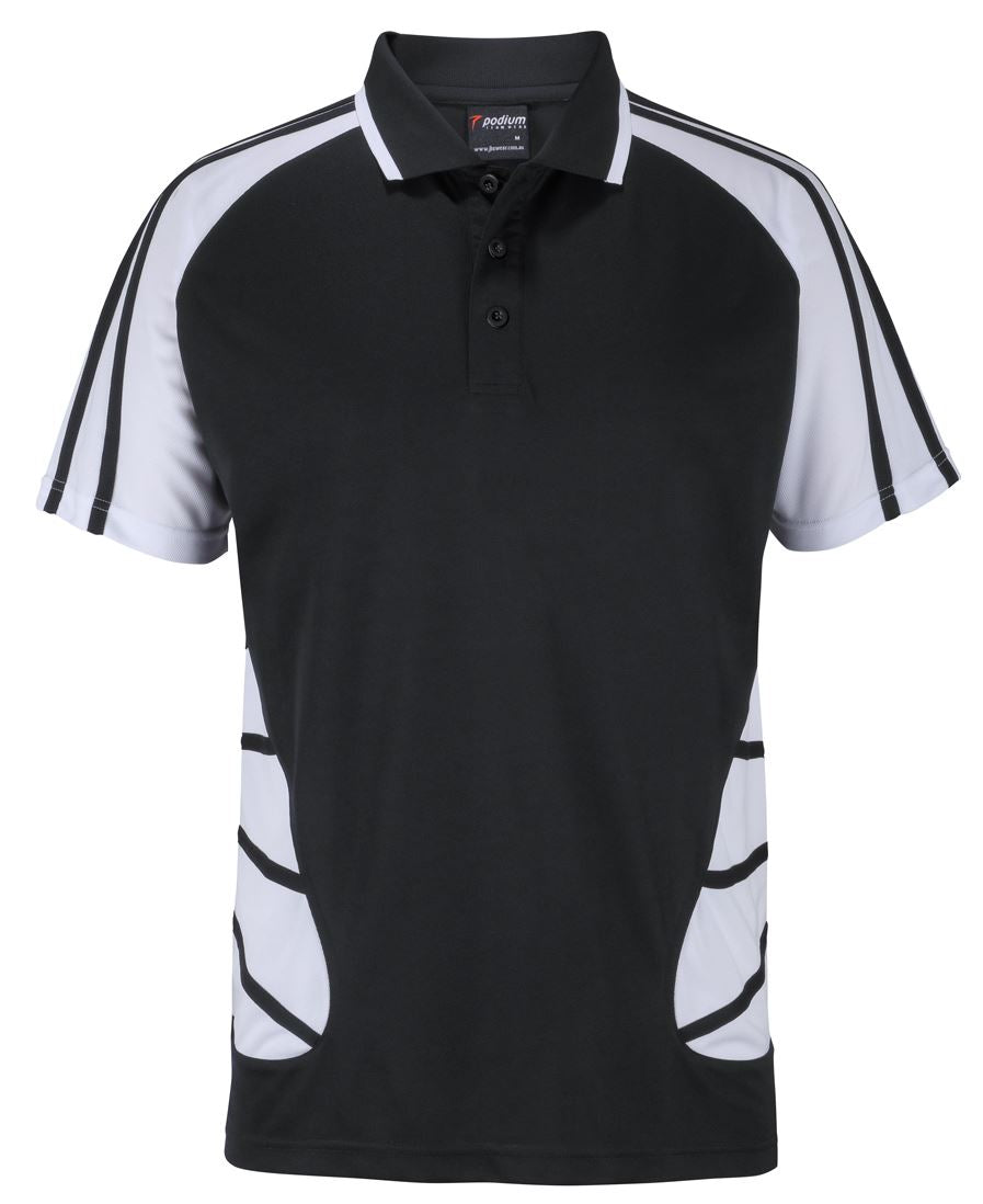 Podium Arachnid Polo - Black/Gunmetal