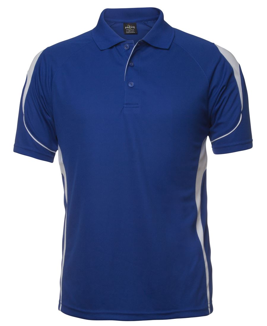 PDM Bell Polo - Black/Aqua