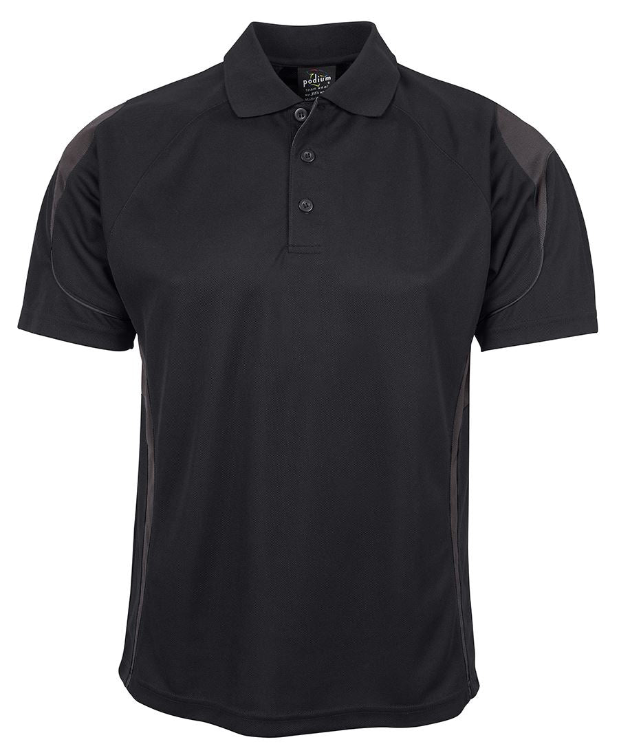 PDM Bell Polo - Aqua/White