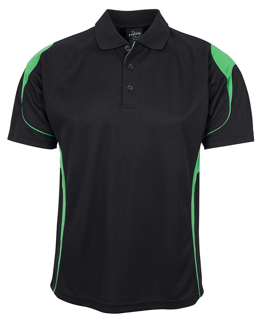 PDM Bell Polo - Aqua/White