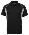 Podium Insert Polo - Black/Grey