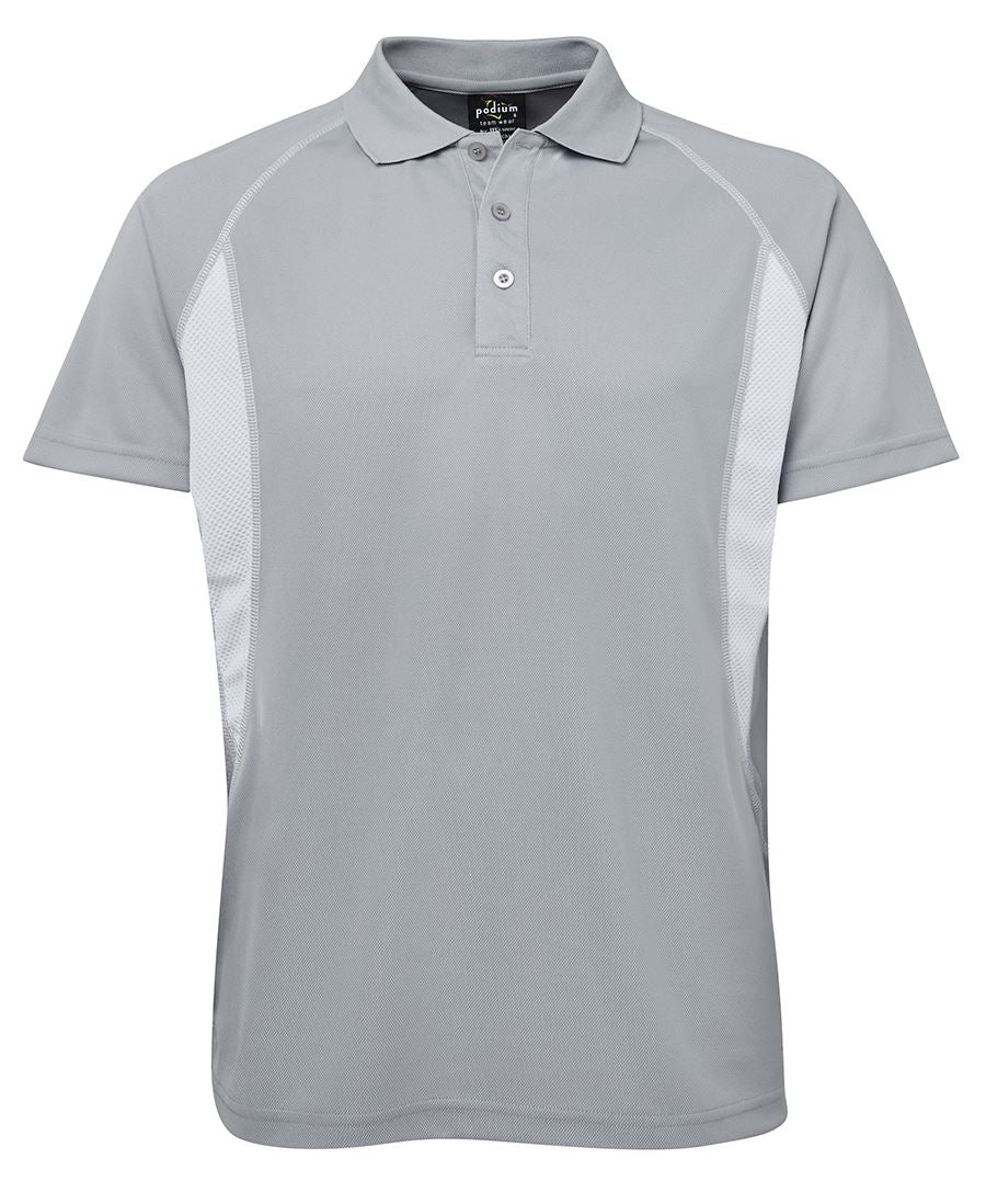 Podium Insert Polo - Black/Grey