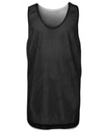 Podium Kids Reversible Training Singlet - Black/White