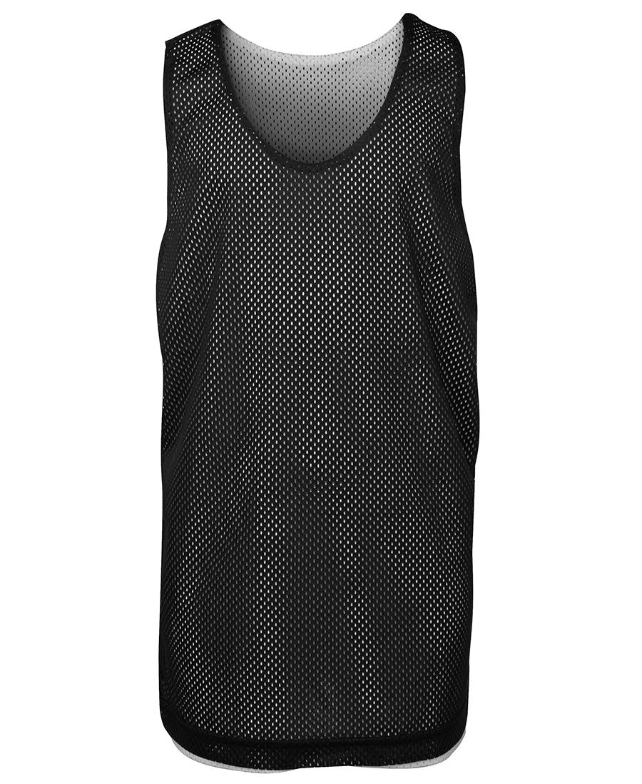 Podium Kids Reversible Training Singlet - Black/White