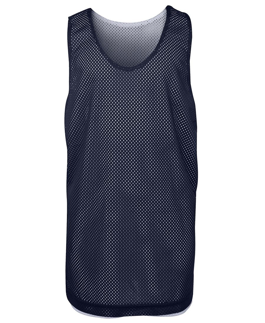Podium Kids Reversible Training Singlet - Black/White