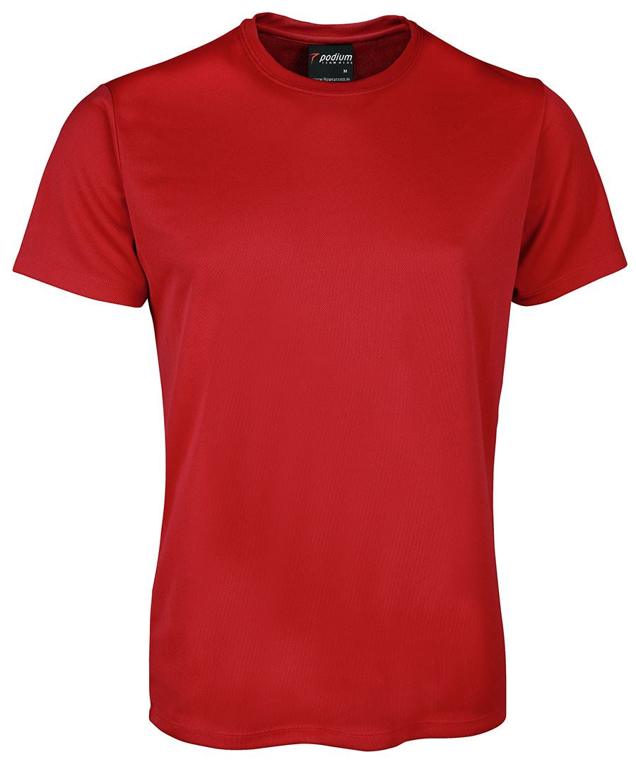 Podium Kids Poly Tee - Black