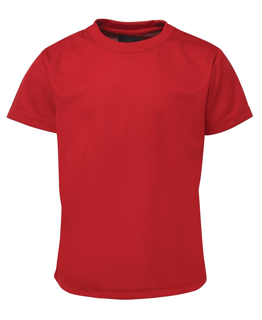 Podium Kids Poly Tee - Black