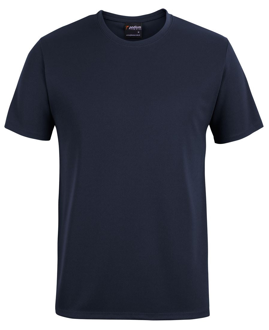 Podium Kids Poly Tee - Black