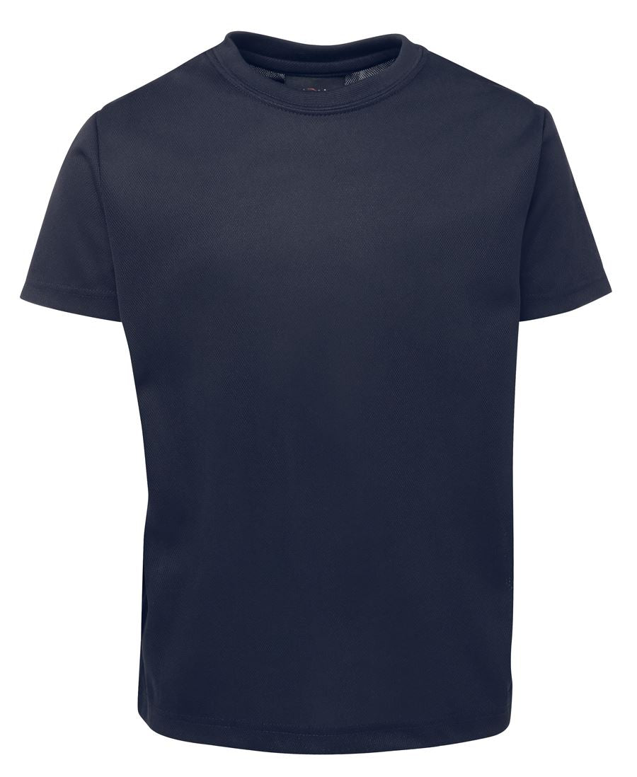 Podium Kids Poly Tee - Black
