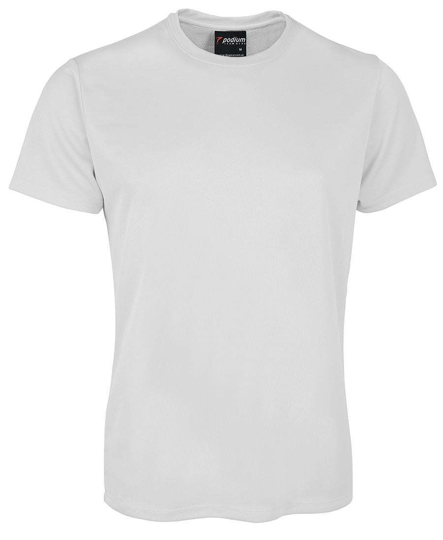 Podium Kids Poly Tee - Black