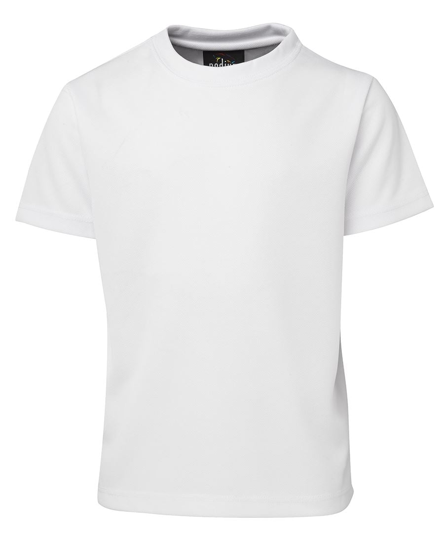 Podium Kids Poly Tee - Black