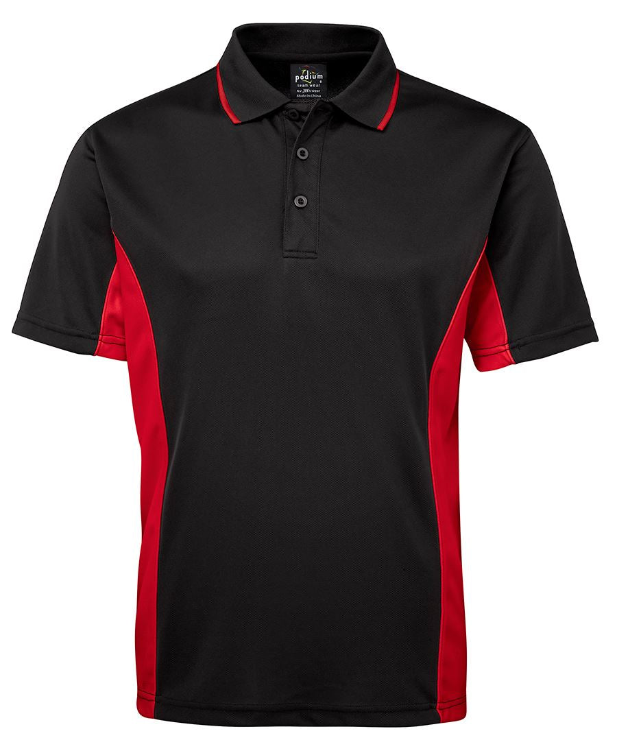 Podium C/Trast Polo - Black/Gold