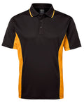Podium C/Trast Polo - Black/Gold