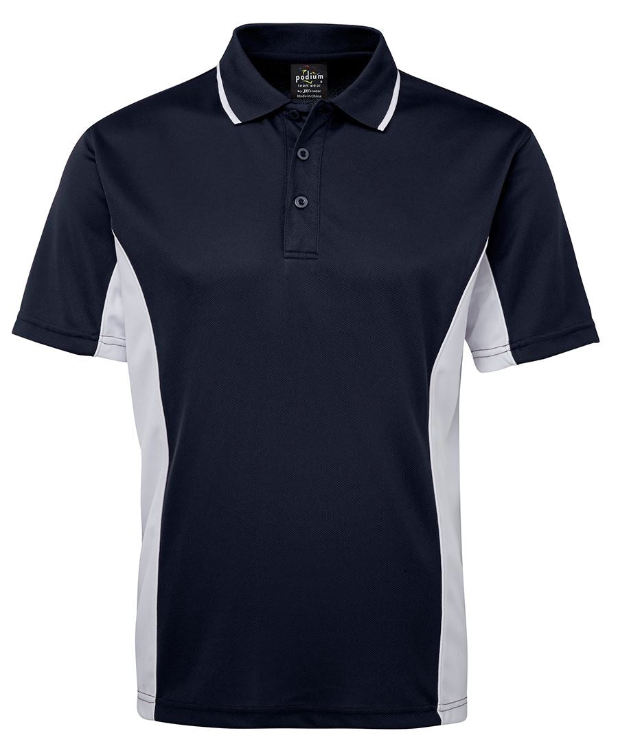 Podium C/Trast Polo - Black/Gold
