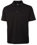 Podium S/S Poly Polo - Black
